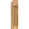 Ekena Millwork Traditional Block Rough Sawn Outlooker, Western Red Cedar, 6"W x 22"D x 22"H OUT06X22X22TRA05RWR - alternate 3